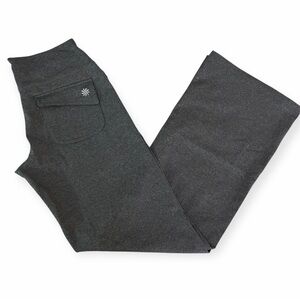 Athleta Fusion Pants, Low Rise Flare Leggings W/ Back Flap Pockets, Small Petite